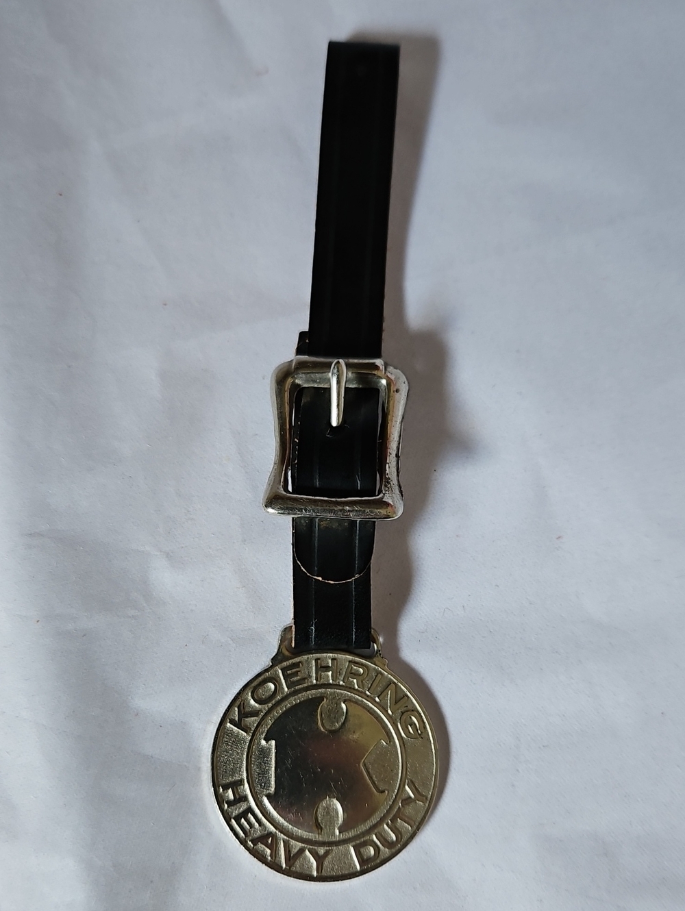Vintage Koehring Heavy Equipment Adverting Pocketwatch Fob